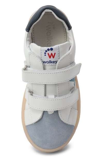 Кожаные кеды WALKEY, арт. Y1B9-43506-0071Y778/25-29, фото 4