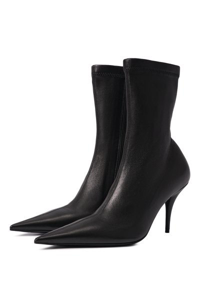 Женские кожаные ботильоны avenue 90 BALENCIAGA, арт. 853387/WB1S1