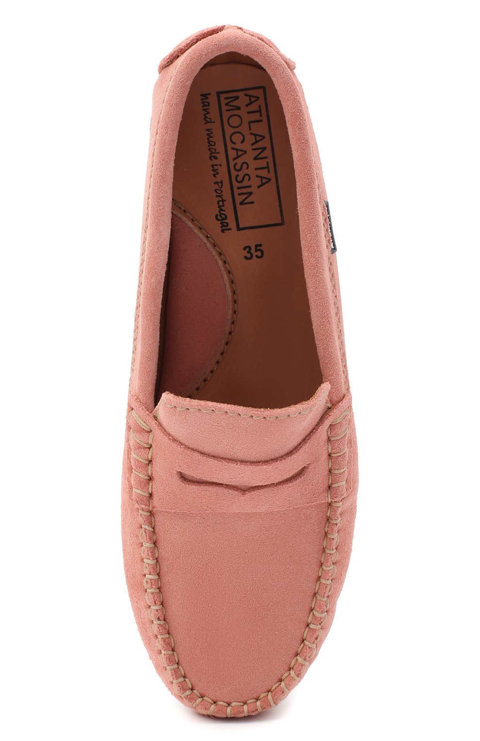 Замшевые мокасины ATLANTA MOCASSIN розового цвета по цене 8725 руб., арт. 9AT1AC032GCSBJ/35-41, фото 4 Замшевые мокасины ATLANTA MOCASSIN, арт. 9AT1AC032GCSBJ/35-41, фото 4