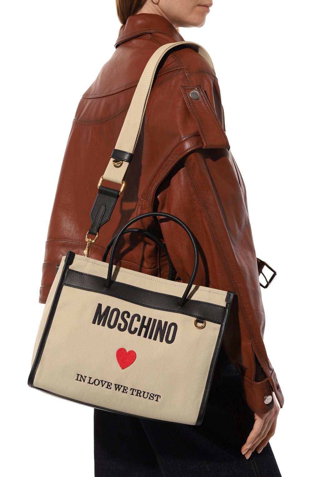 Сумка-шопер MOSCHINO, арт. A7533/8207, фото 2