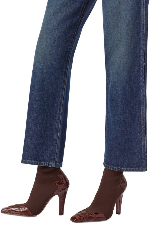 Комбинированные ботильоны Belle Western 100 Paris Texas PX1563/XC0MI Коричневый  PX1563/XC0MI Фото 2