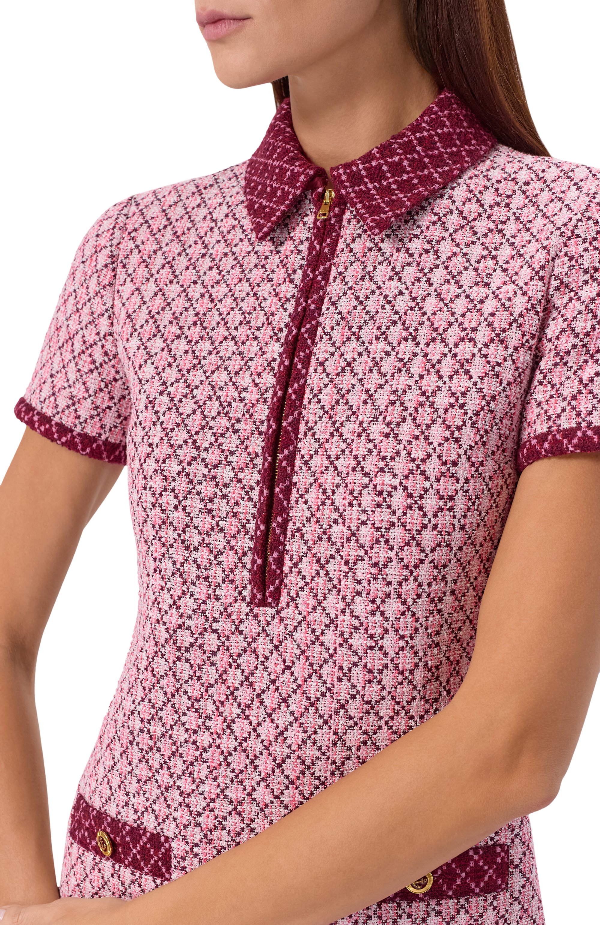 Платье из хлопка и вискозы GUCCI, арт. 826532/ZAS42, фото 4