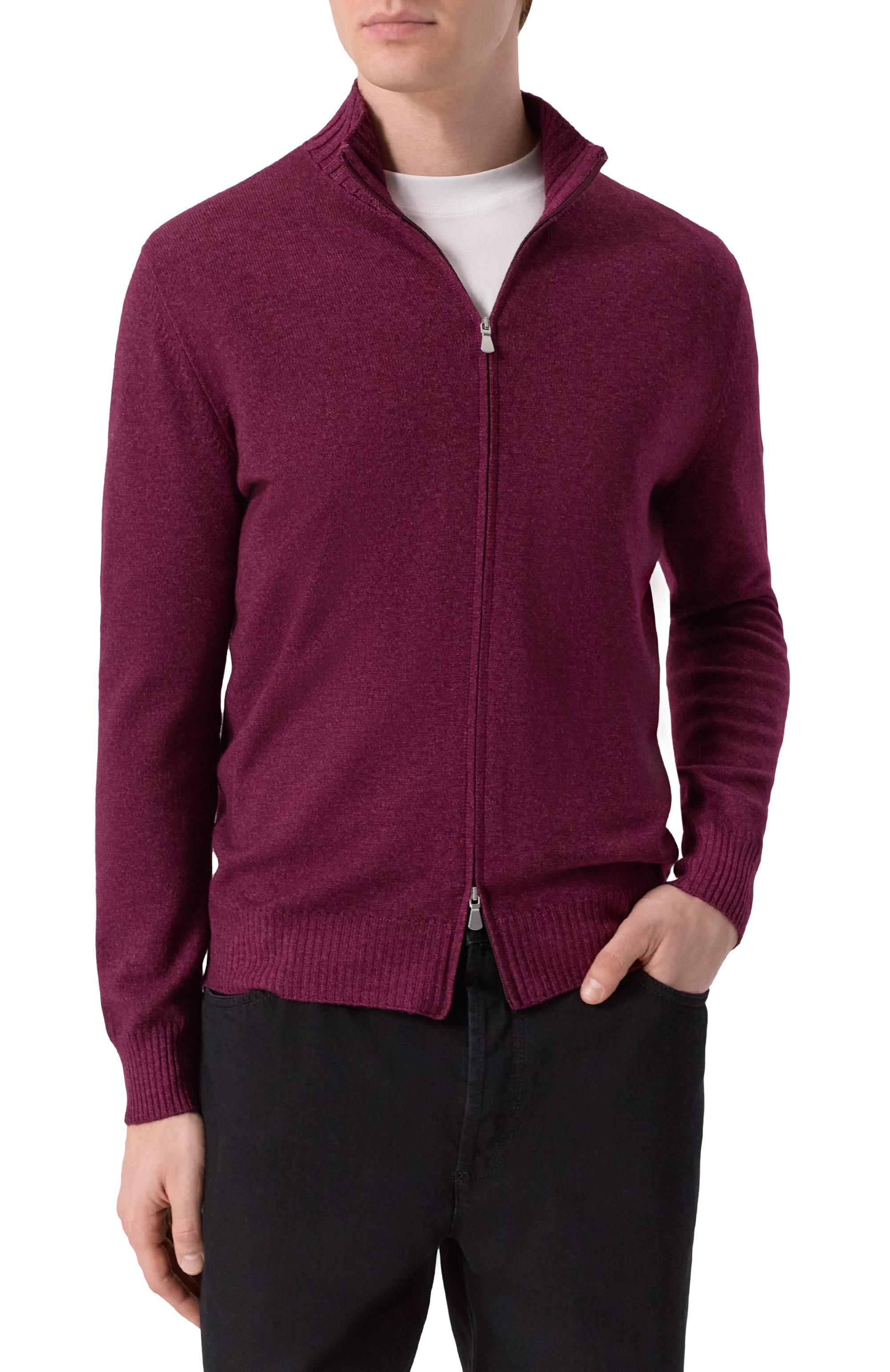 Кардиган из шерсти и кашемира GRAN SASSO, арт. 57144/19588, фото 3