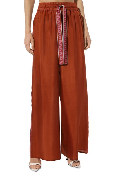 Шелковые брюки ZIMMERMANN, арт. 9181PRS244, фото 3