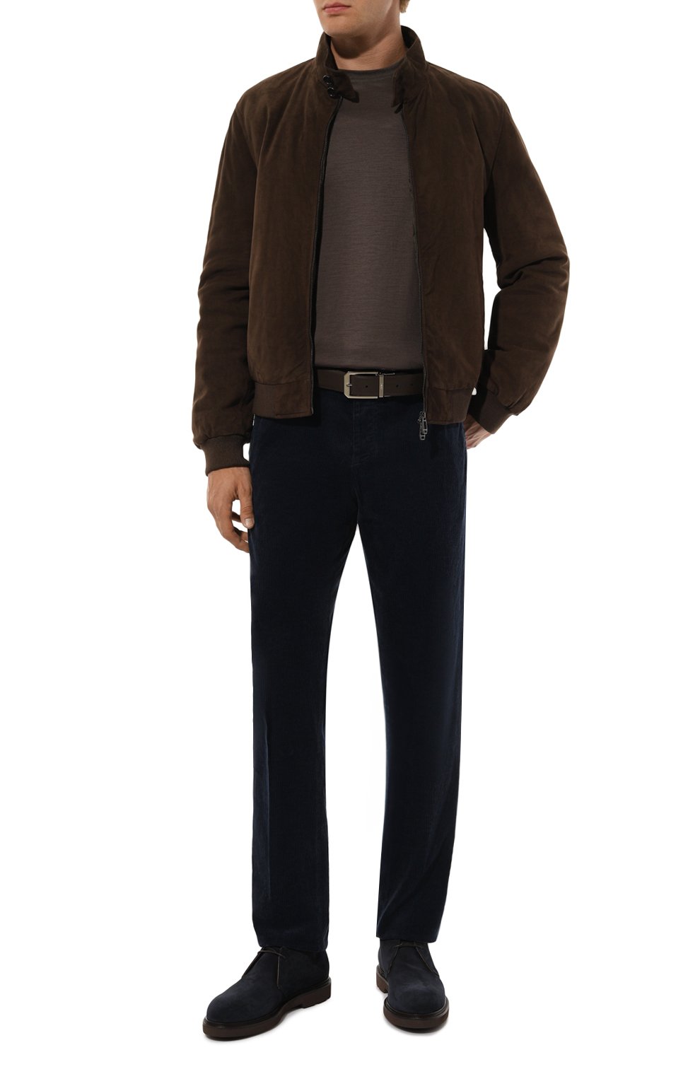 Вельветовые брюки KITON, арт. UPLACK0107F09, фото 2
