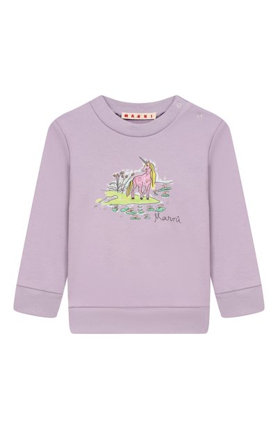 Хлопковый свитшот MARNI, арт. M01726/M00V0