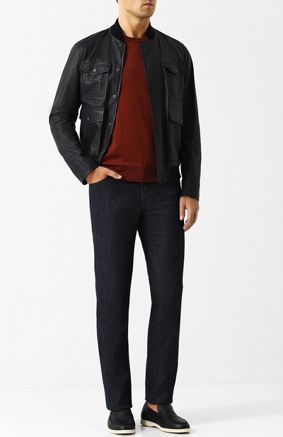 Джинсы прямого кроя BRIONI, арт. SPLE0L/07D23/CHAM0NIX, фото 2