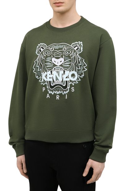 Хлопковый свитшот KENZO, арт. FB55SW1104XA, фото 3