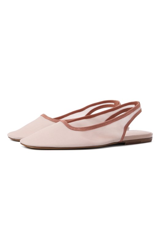 Текстильные балетки Dries Van Noten WS251/1635/900 Бежевый WS251/1635/900
