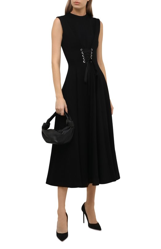 Замшевые туфли Purist 105 Aquazzura PURHIGP1-SUE-000 Чёрный  PURHIGP1-SUE-000 Фото 2