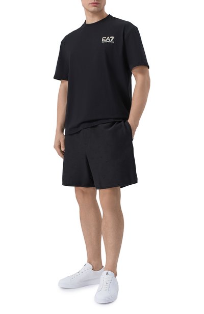 Шорты из хлопка и лиоцелла EMPORIO ARMANI, арт. EM004865/AF13700, фото 2