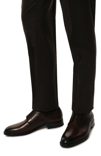 Кожаные дерби MORESCHI, арт. 43879/EM/SF0R.BS/NAT PRIN, фото 3