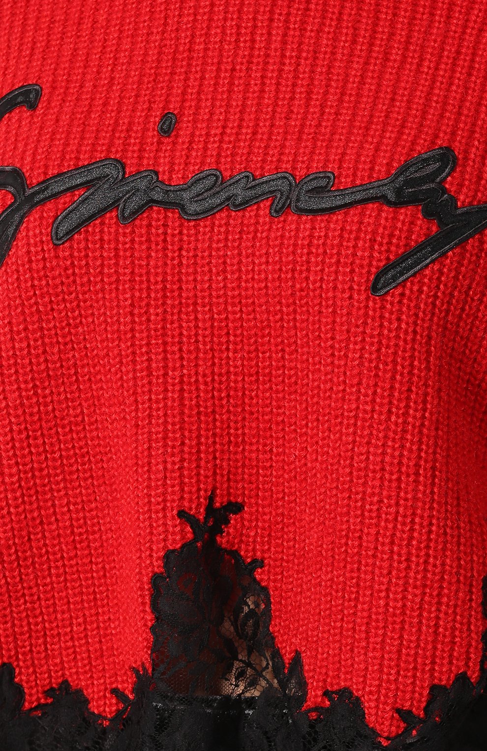 Свитер GIVENCHY красного цвета по цене 99500 руб., арт. BW90764Z53, фото 5 Свитер GIVENCHY, арт. BW90764Z53, фото 5