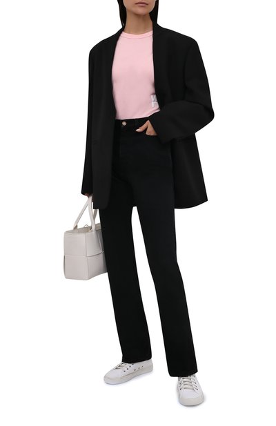 Хлопковая футболка ALEXANDERWANG.T, арт. 4CC3211255, фото 2
