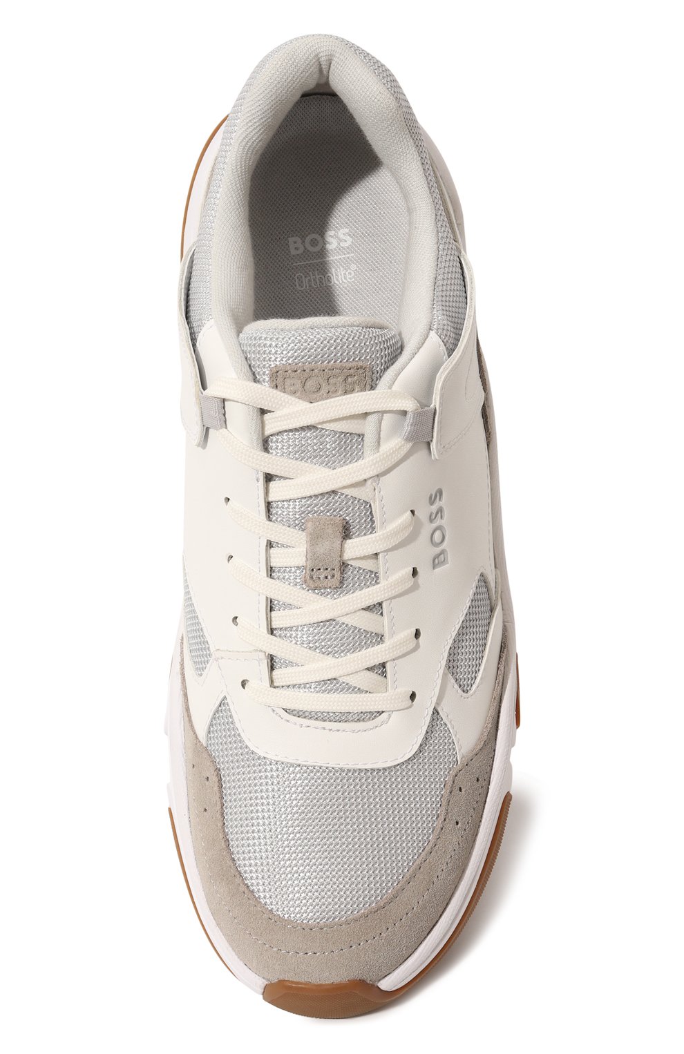 Комбинированные кроссовки BOSS, арт. 50487741, фото 6
