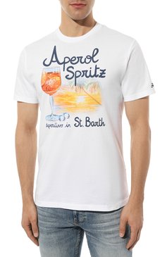 Хлопковая футболка MC2 SAINT BARTH, арт. STBM/TSHIRT MAN/06243D, фото 1