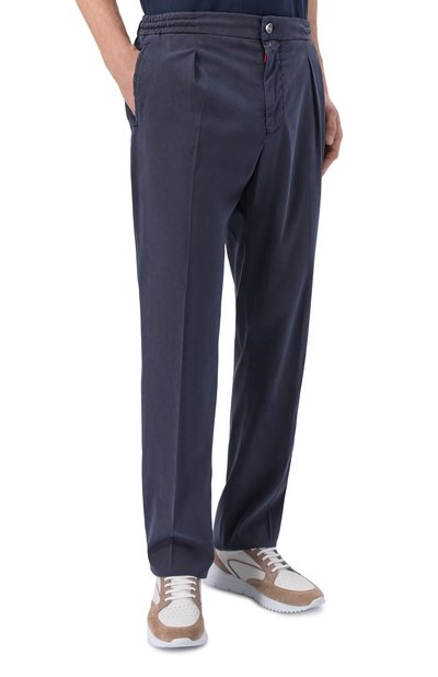 Брюки из лиоцелла KITON, арт. UP1LACRK0609H, фото 3