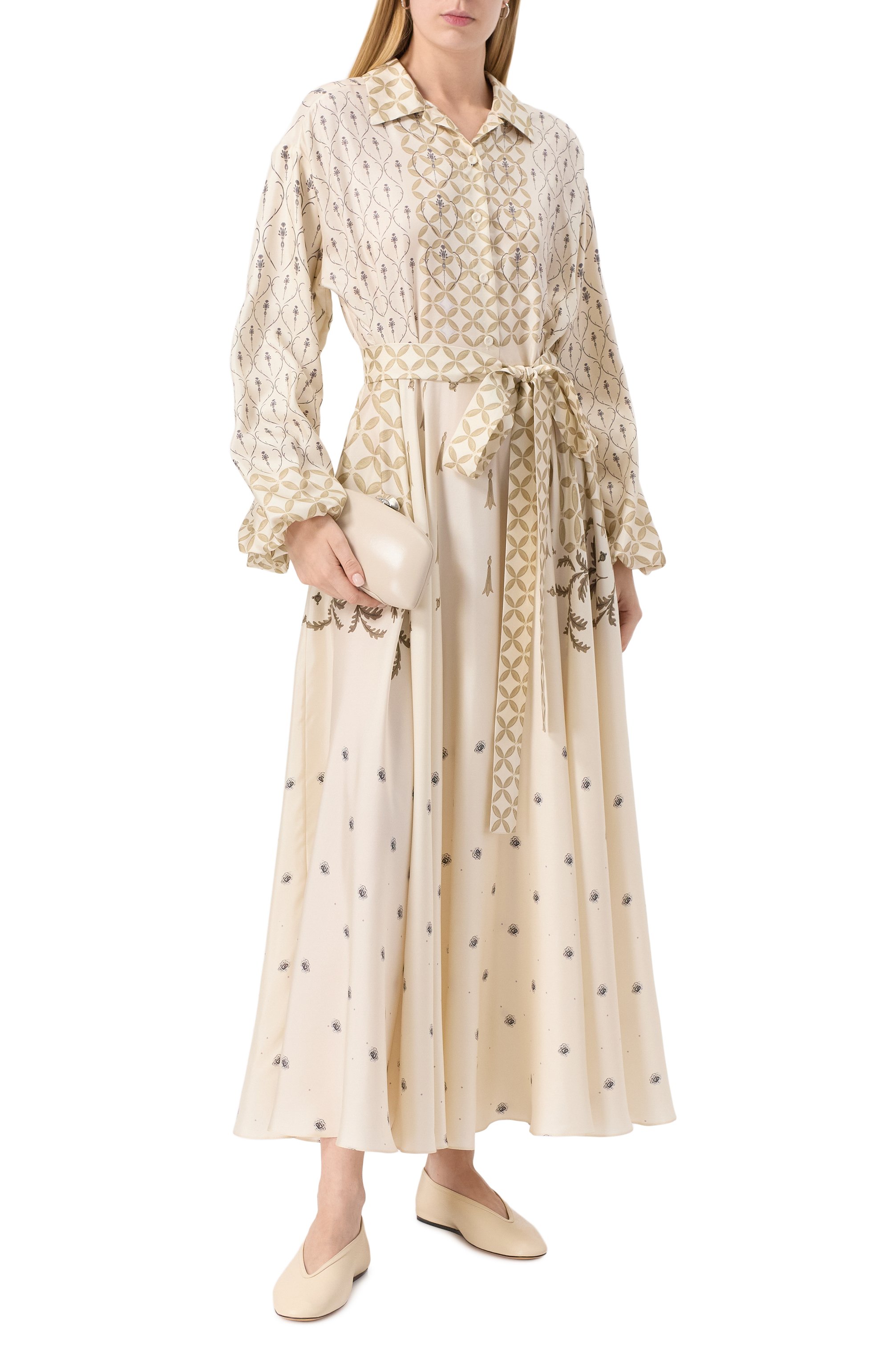 Шелковое платье AKHMADULLINA, арт. 1225.5D107/S003, фото 2