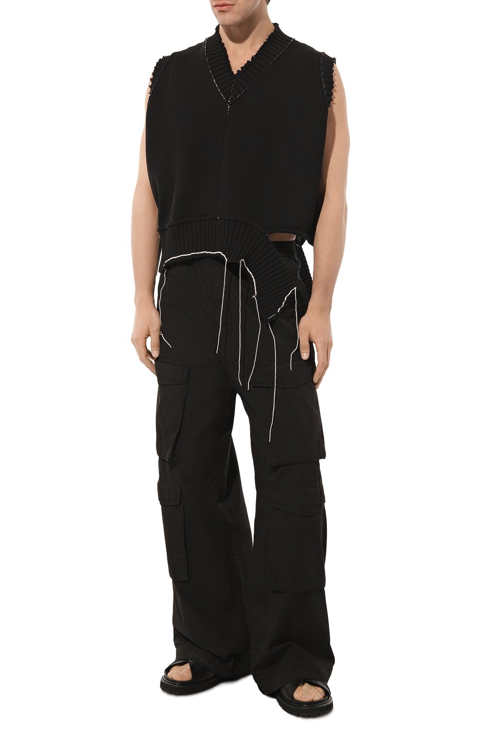 Жилет ISABEL BENENATO черного цвета по цене 77250 руб., арт. UK72S23, фото 2 Жилет ISABEL BENENATO, арт. UK72S23, фото 2