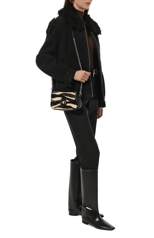 Сумка The Clover MARC JACOBS (THE) 2F4HSH079H04 Чёрно-белый  2F4HSH079H04 Фото 8