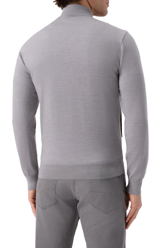 Шерстяной кардиган Paul&Shark 25411704 Серый  25411704 Фото 4