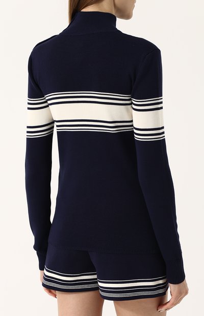 Шелковая водолазка с контрастной отделкой RALPH LAUREN, арт. 290705720, фото 4