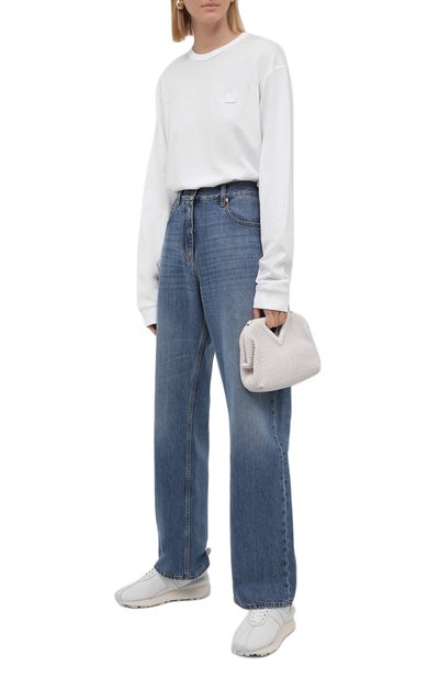 Хлопковый лонгслив ACNE STUDIOS, арт. CL0115/W, фото 2
