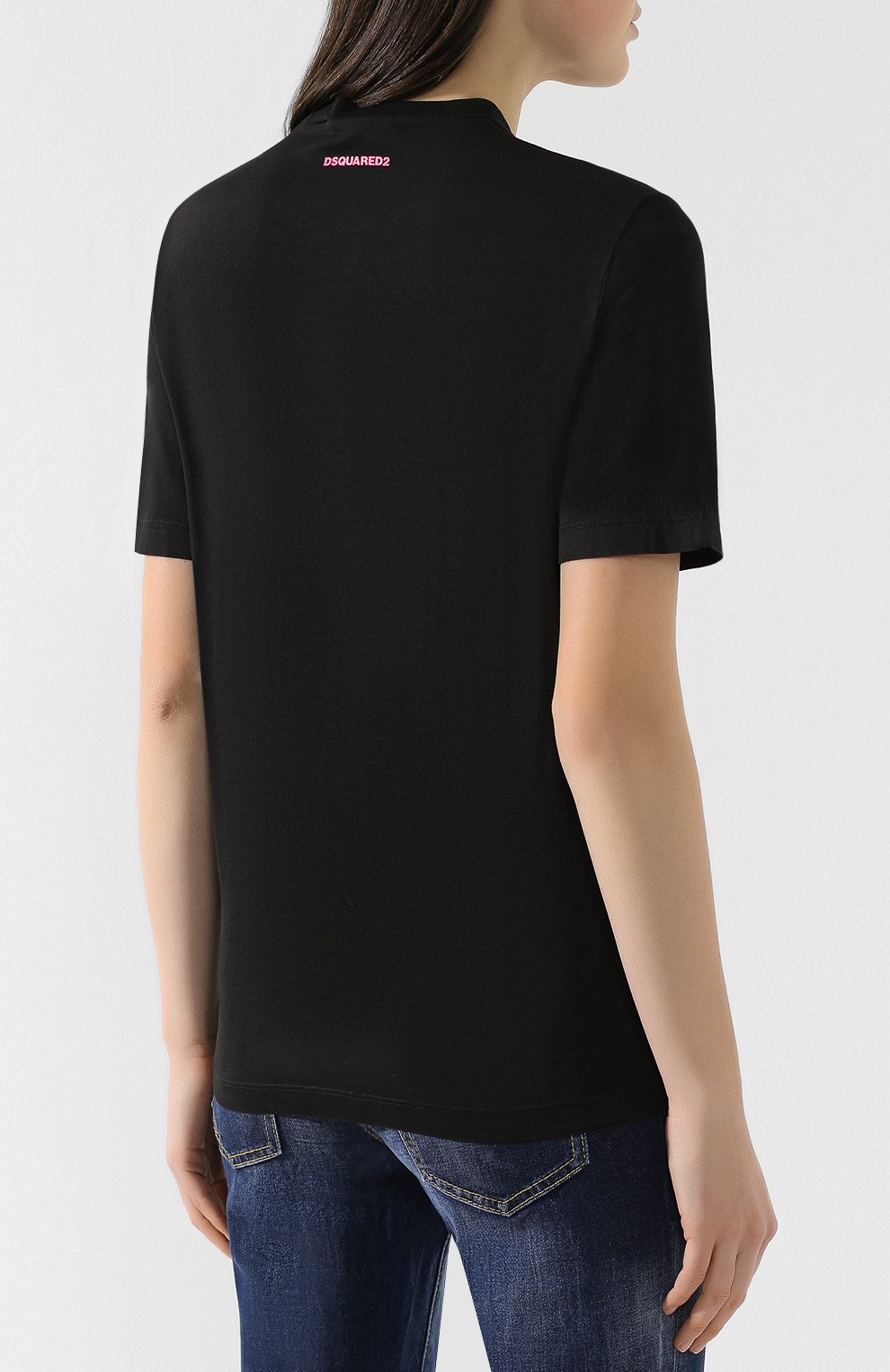 Хлопковая футболка DSQUARED2, арт. S75GD0008/S22427, фото 4