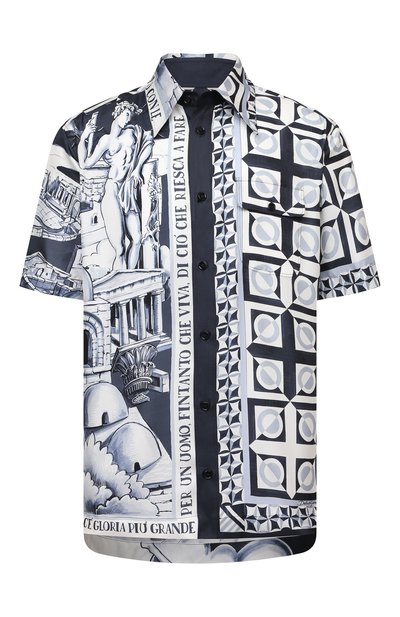 Шелковая рубашка DOLCE & GABBANA, арт. G5GX3T/FI1VV, фото 1