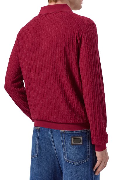 Шелковое поло DOLCE & GABBANA, арт. GXZ25Z/JBS0E, фото 4