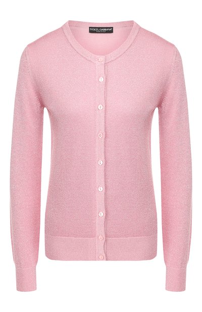Женский кардиган из смеси кашемира и вискозы DOLCE & GABBANA, арт. FX619T/JAMW4