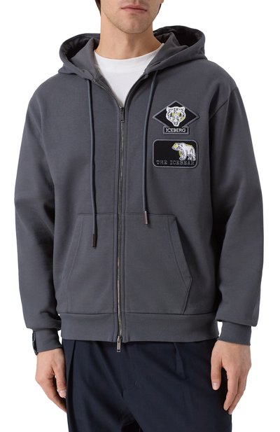 Хлопковая толстовка ICEBERG, арт. E024/6341, фото 3