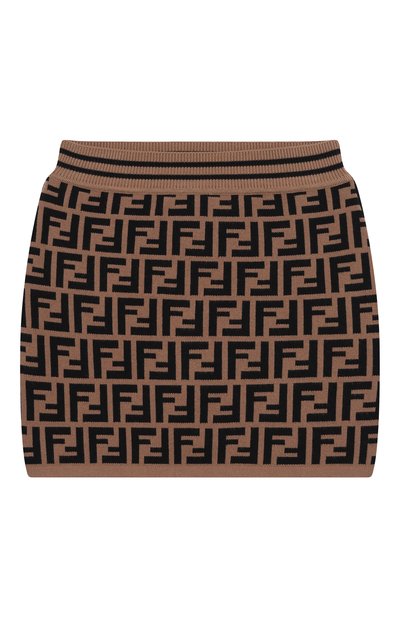Юбка из вискозы FENDI, арт. JFG070/AEYD/8A-12+