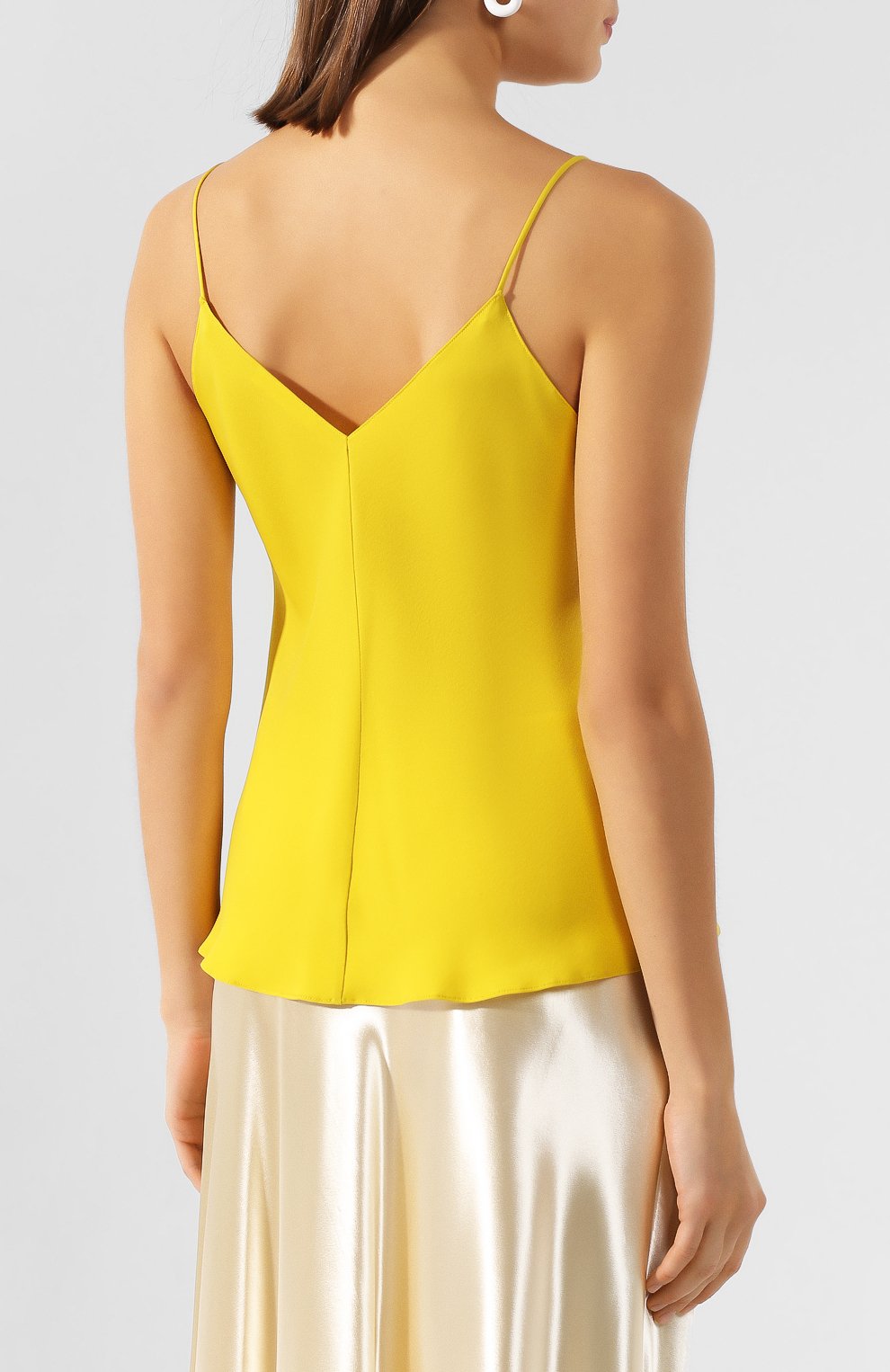 Шелковый топ THE ROW, арт. 4914W1623, фото 4