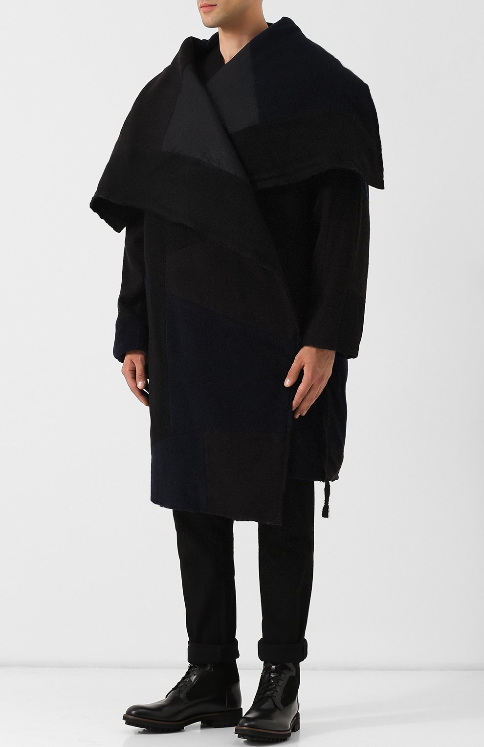 Шерстяное пальто свободного кроя (Y) EDITION, арт. Y-UCP T03 0149, фото 3