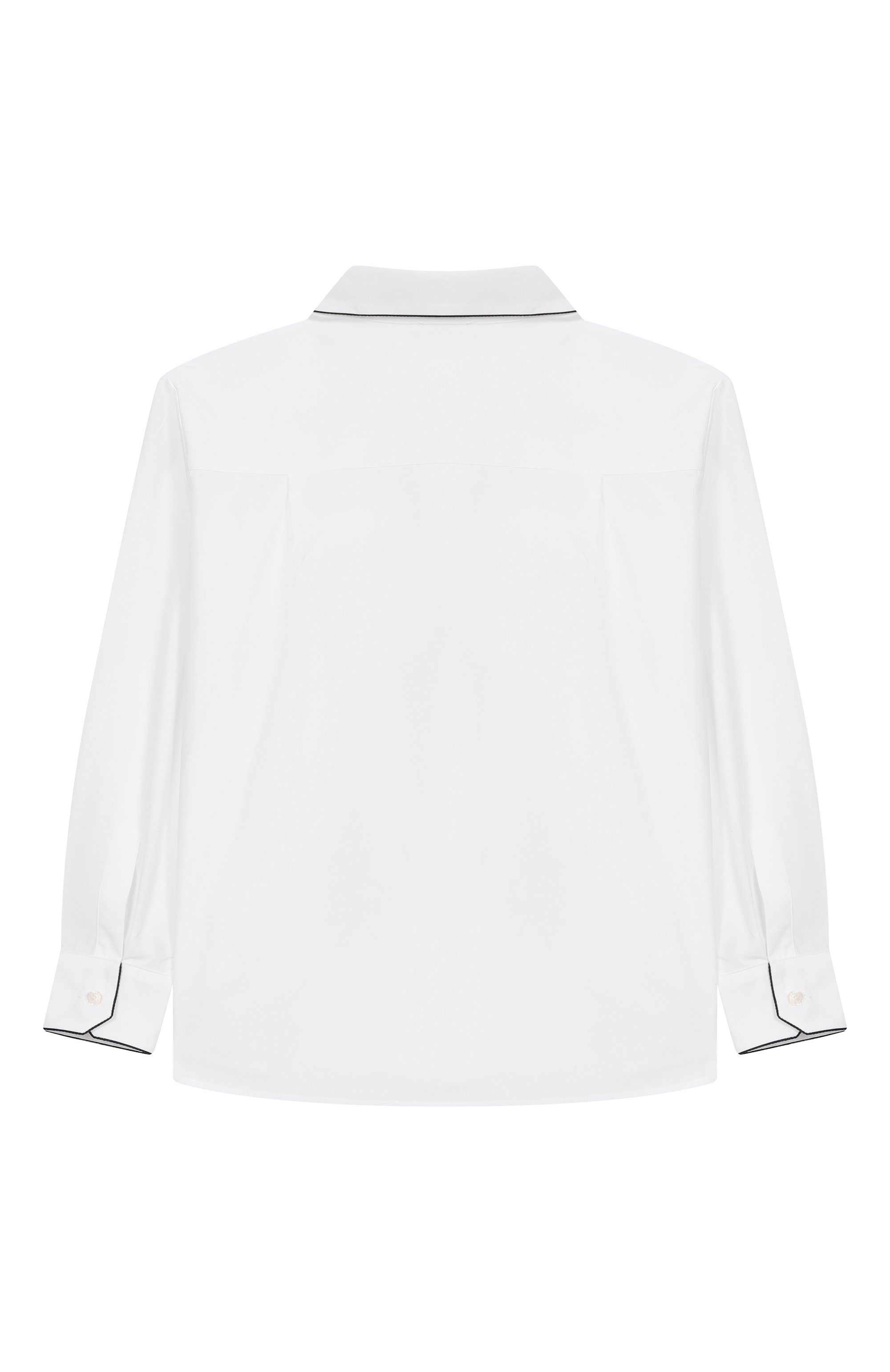 Хлопковая блузка DOLCE & GABBANA, арт. L55S22/FU5WJ/8-12+, фото 2