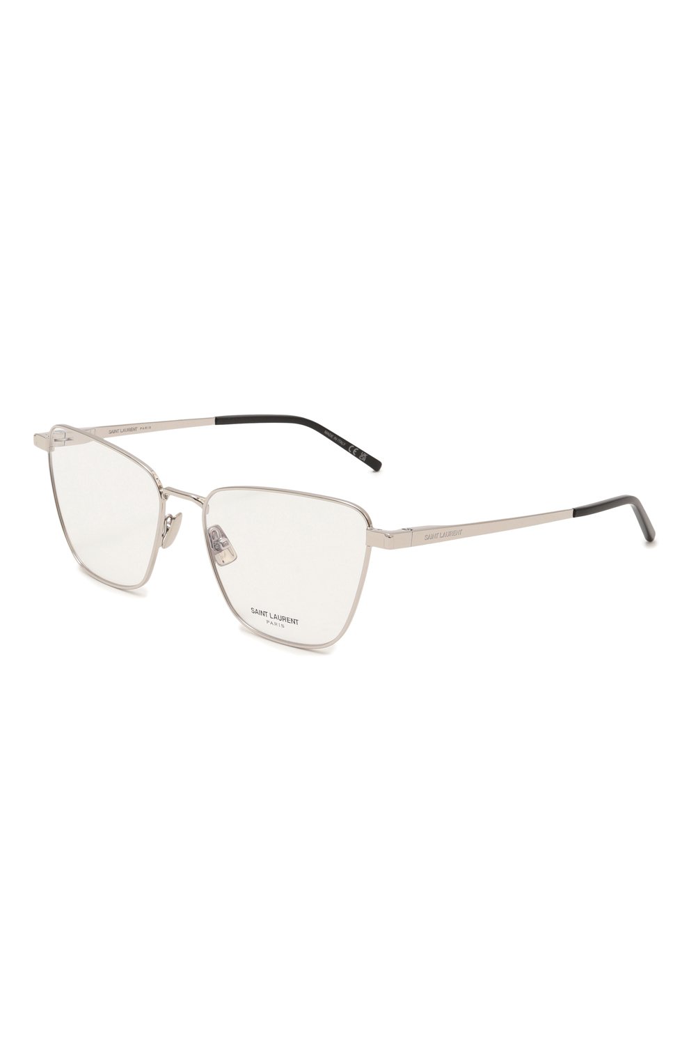 Оправа SAINT LAURENT серебряного цвета по цене 37950 руб., арт. SL 551 0PT 002, фото 1 Оправа SAINT LAURENT, арт. SL 551 0PT 002, фото 1