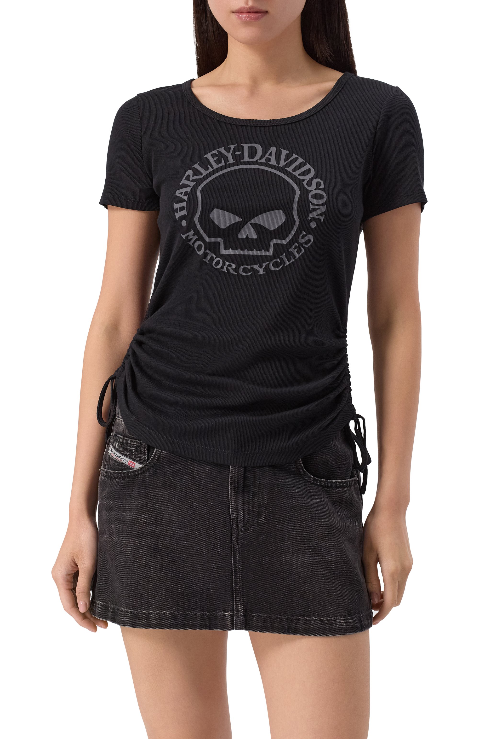 Футболка HARLEY-DAVIDSON черного цвета по цене 24310 руб., арт. 99059-24VW, фото 3 Футболка HARLEY-DAVIDSON, арт. 99059-24VW, фото 3