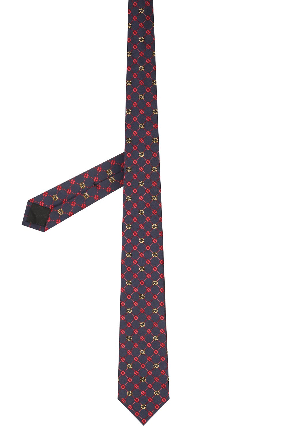 Шелковый галстук GUCCI, арт. 658242/4E002, фото 2