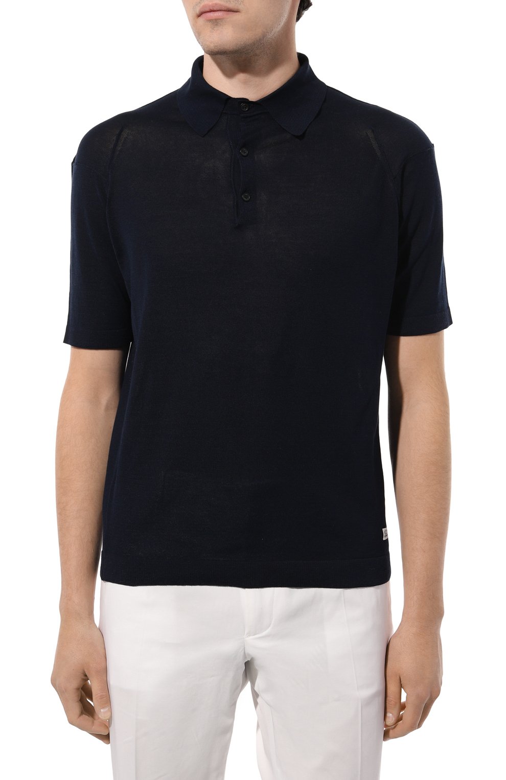 Хлопковое поло C.P. COMPANY, арт. 16CMKN170A110083A, фото 3