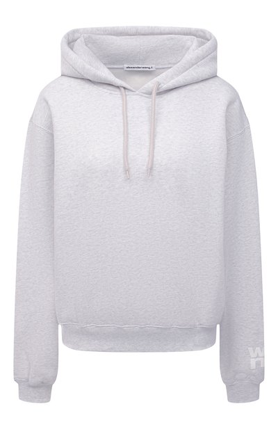 Женский хлопковое худи ALEXANDERWANG.T, арт. 4CC3212053