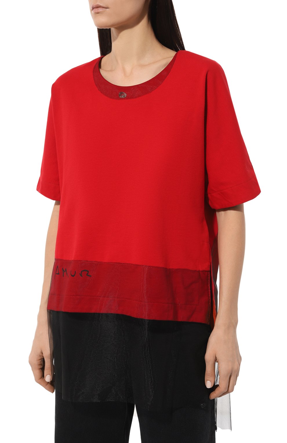 Футболка из хлопка и льна MIDGARD PARIS, арт. V3-TS1401-RD, фото 3