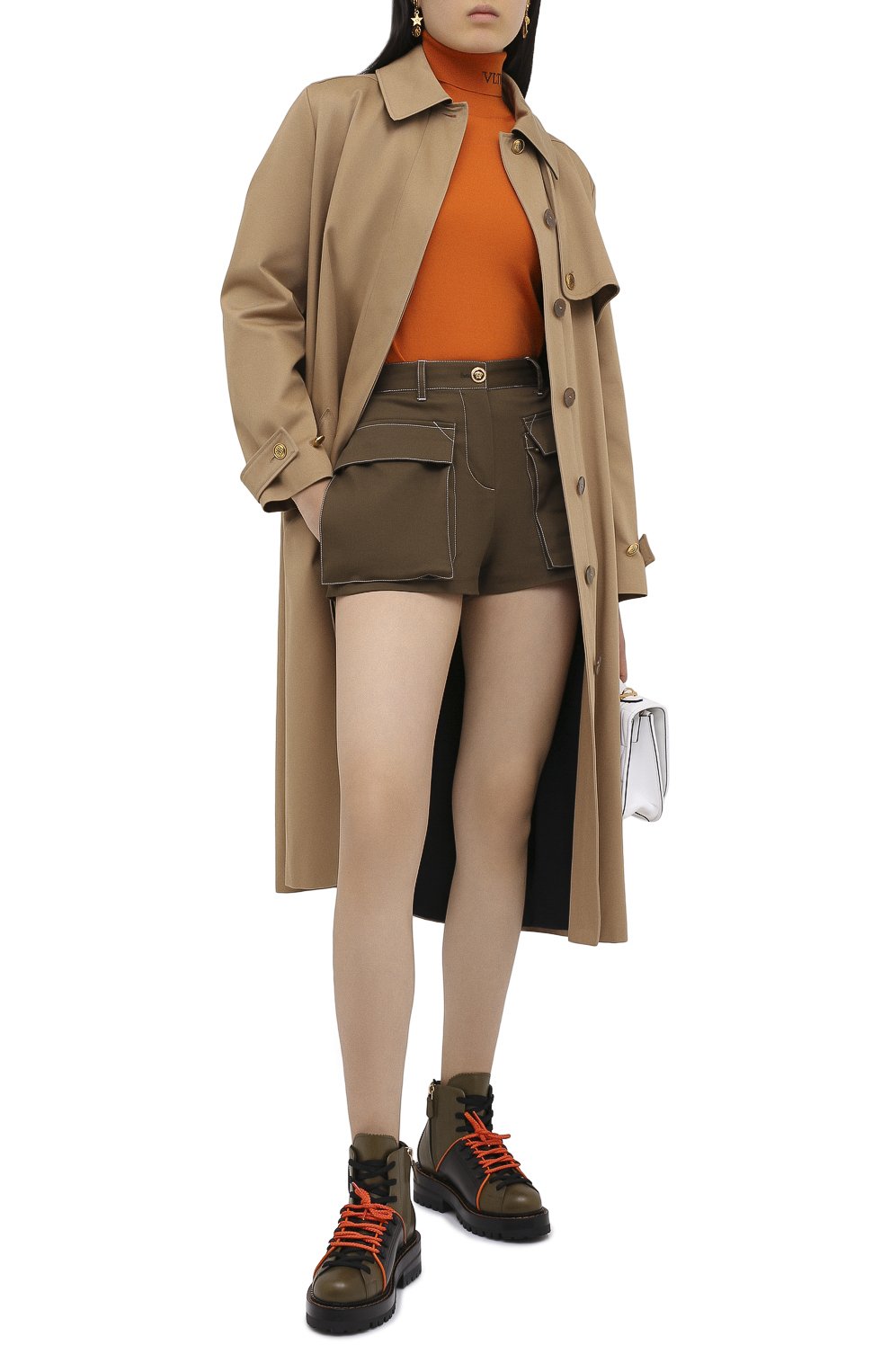 Хлопковые шорты VERSACE, арт. A87336/A229957, фото 5