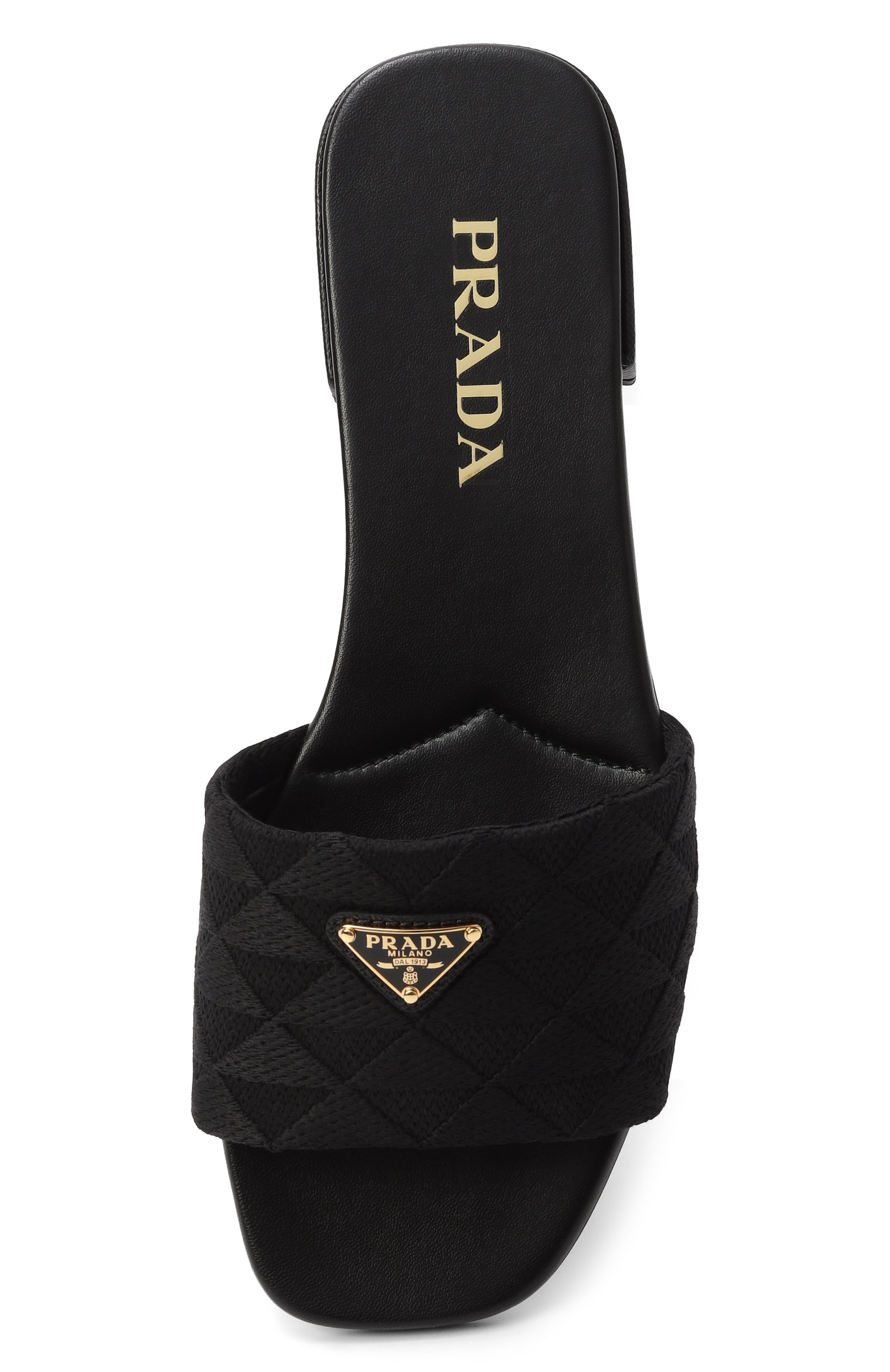 Текстильные шлепанцы PRADA, арт. 1XX637/A0103LK6, фото 6