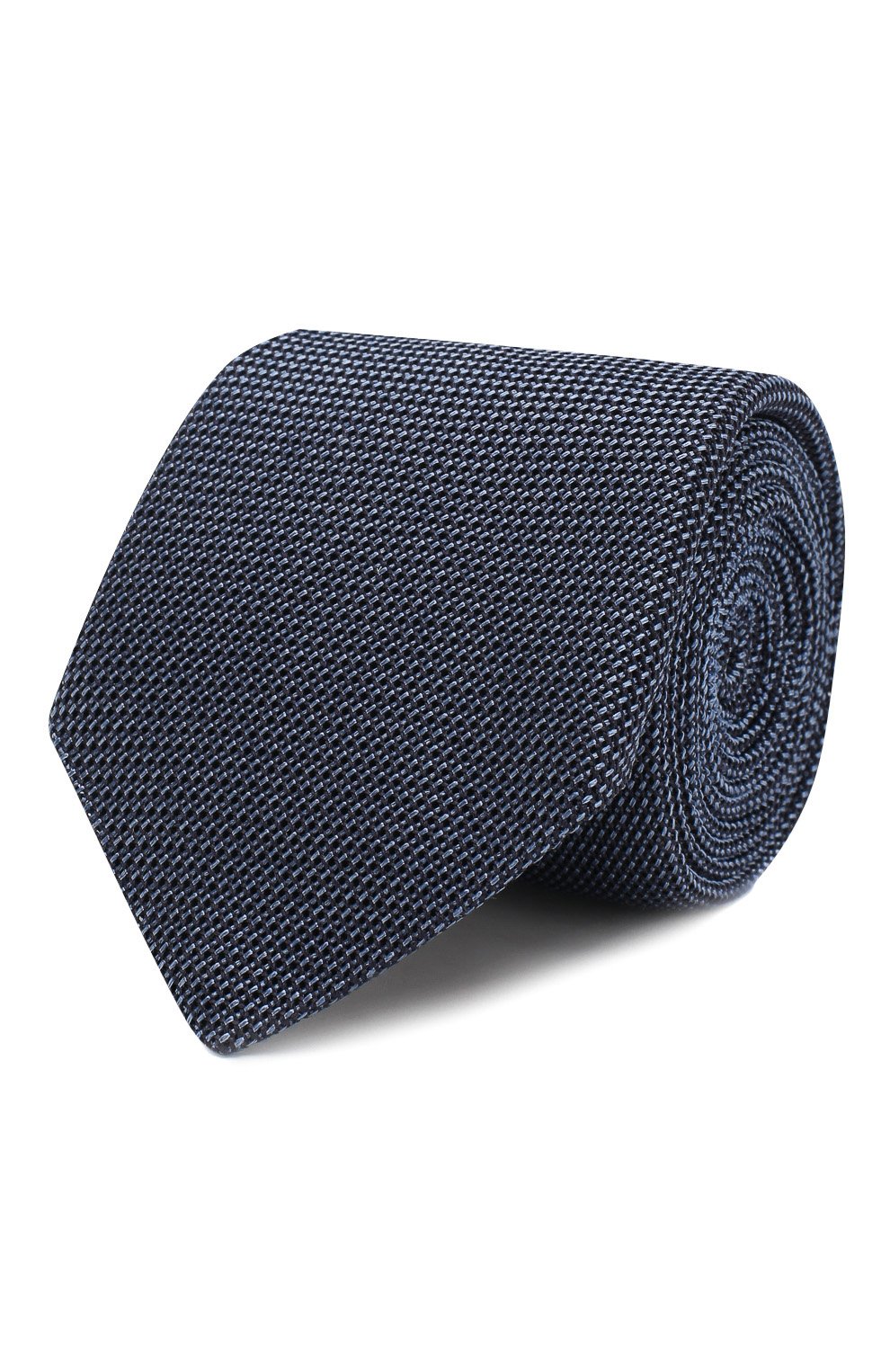 Шелковый галстук CANALI синего цвета по цене 12600 руб., арт. 18/HX02106, фото 1 Шелковый галстук CANALI, арт. 18/HX02106, фото 1