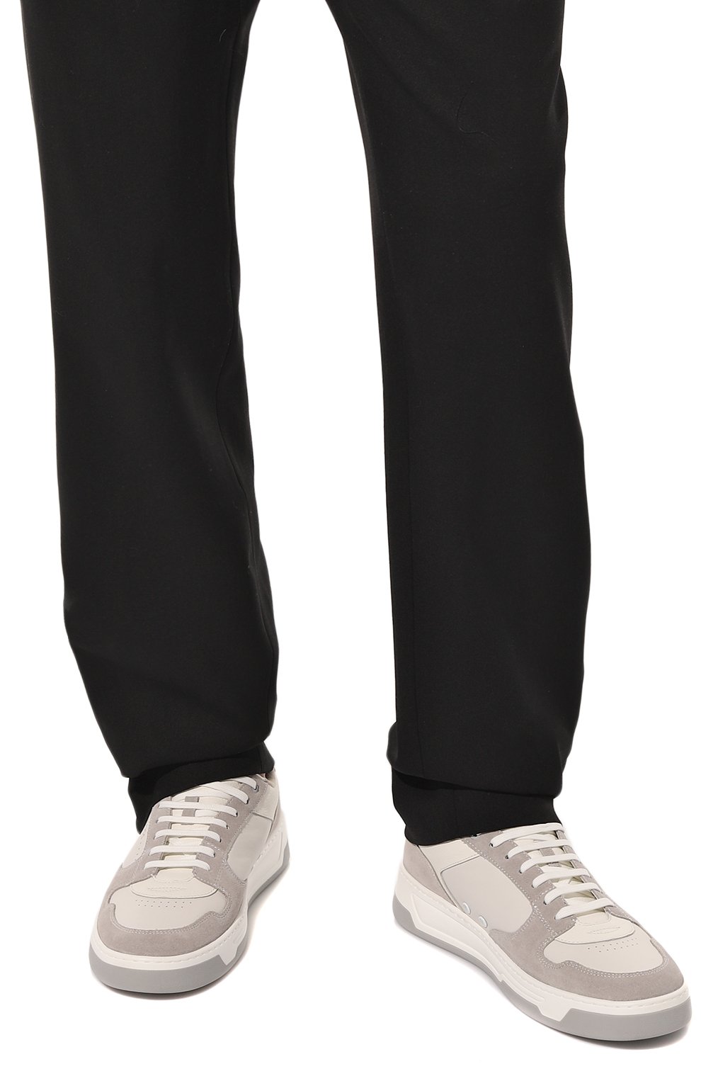 Комбинированные кроссовки BOSS, арт. 50493208, фото 3