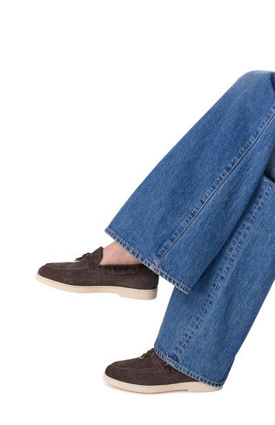 Замшевые лоферы DOUCAL'S, арт. DD8733ED0-UM252G, фото 3