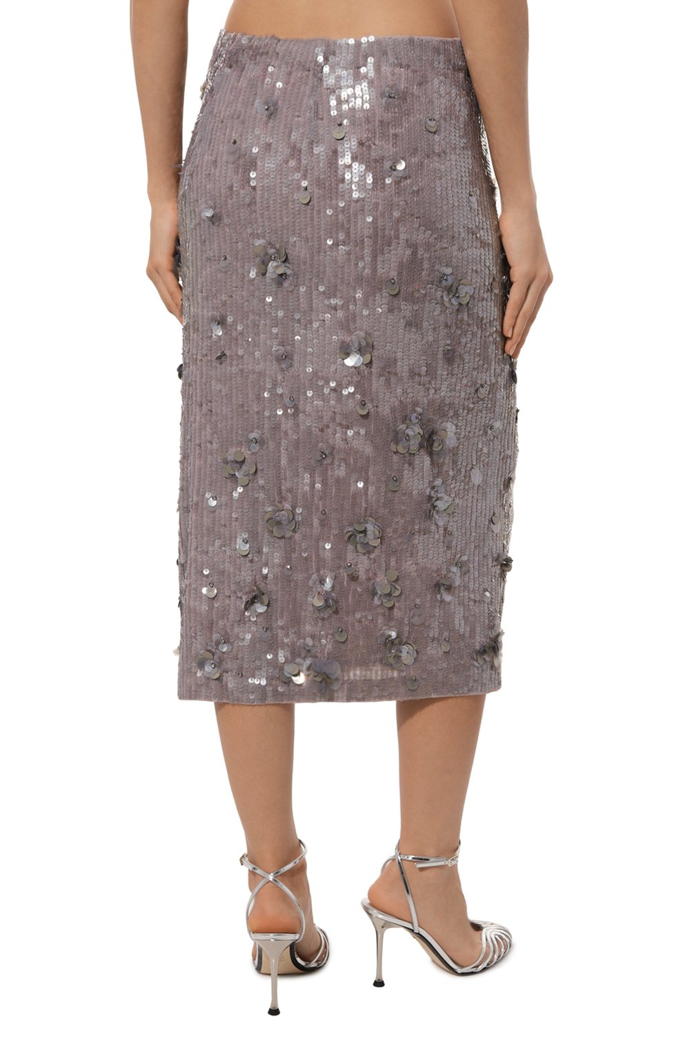Юбка с отделкой пайетками P.A.R.O.S.H., арт. D620654, фото 4