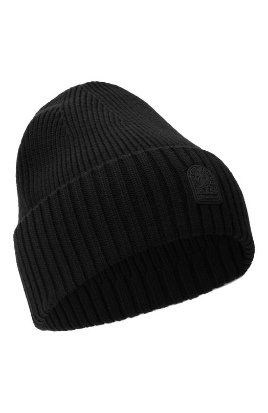 Шерстяная шапка Parajumpers 25WMPAHAHA12 Чёрный 25WMPAHAHA12