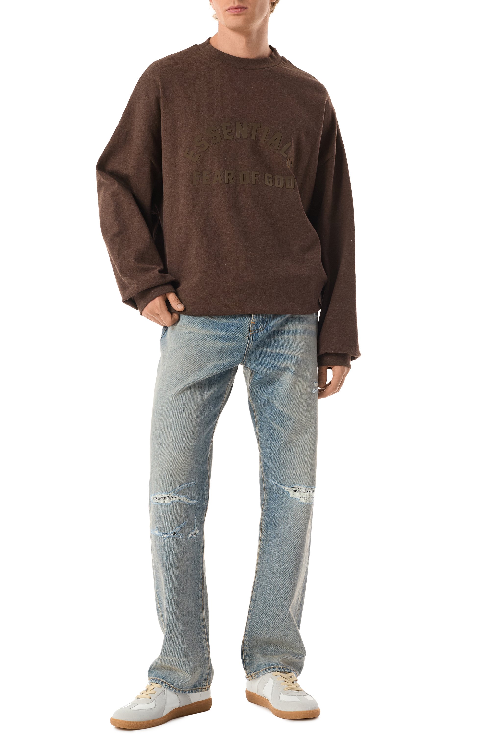 Хлопковый лонгслив FEAR OF GOD, арт. 125SU242012F-M-353, фото 2